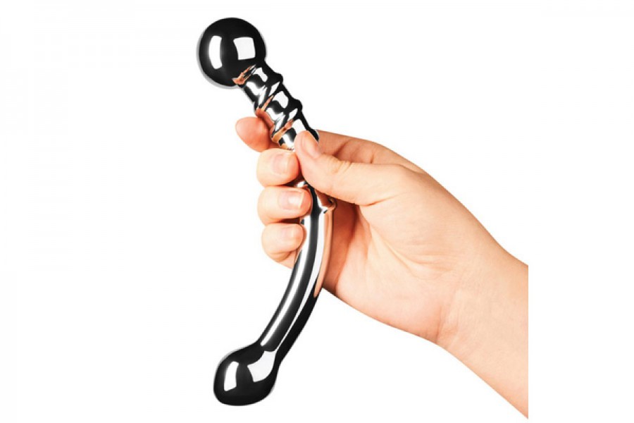 Le Wand Bow Stainless Steel 8" Slim Dong