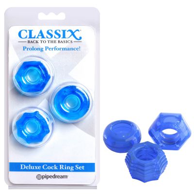 Classix Deluxe Cock Ring Set