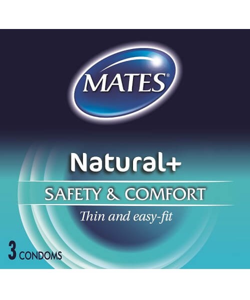 Mates Natural Condoms 3 Pack