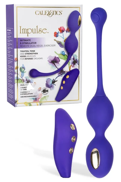 California Exotic Electro-Stimulation Dual Kegel Exerciser with Remote — image 13 of 18