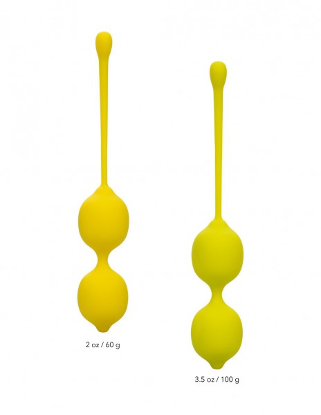 Kegel Training Set - Lemon