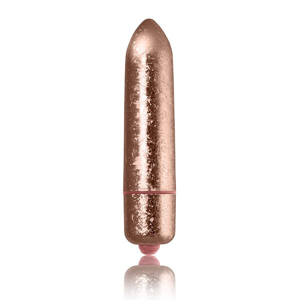 Rocks Off RO120mm Crystal Frosted Fleur Bullet Vibrator