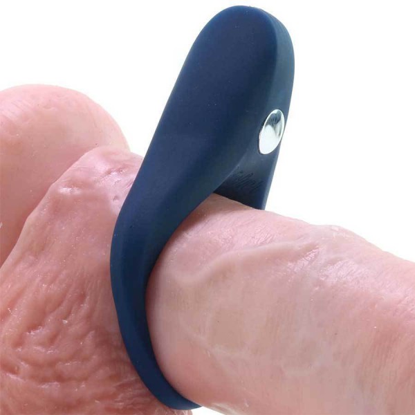 Satisfyer Plus Vibration Blue Silicone Cock Ring Couples Rechargeable Sex Toy