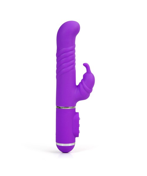 Flaming amour silicone pearl bunny