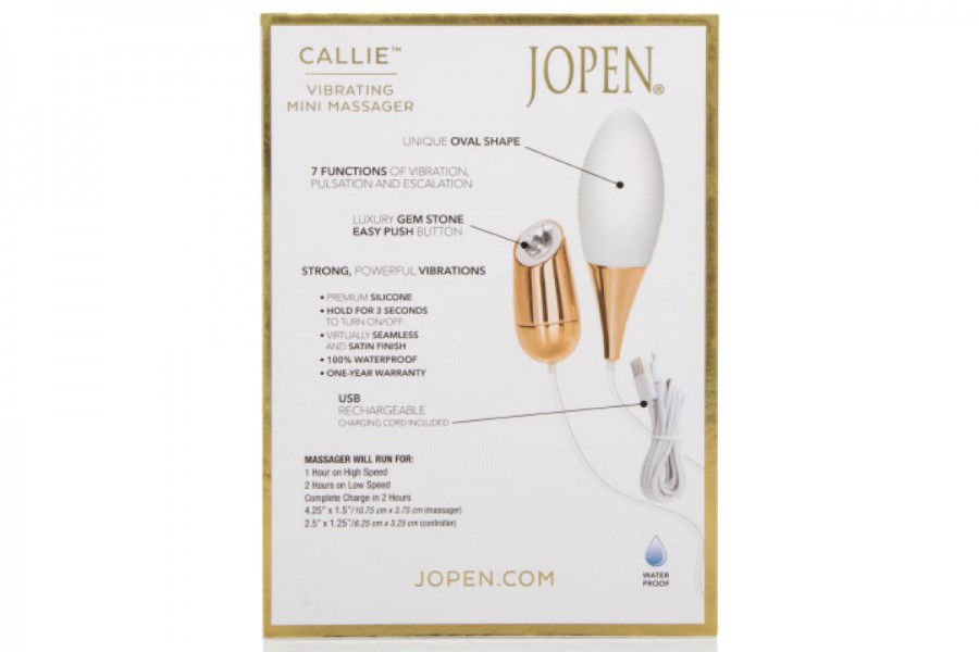 Callie™ by Jopen® - Vibrating Mini Bullet