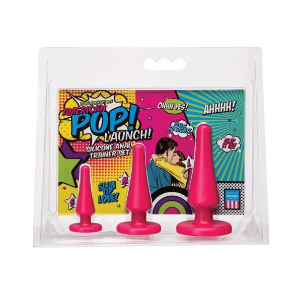 American Pop Launch Silicone Anal Trainer Set — image 8 of 9
