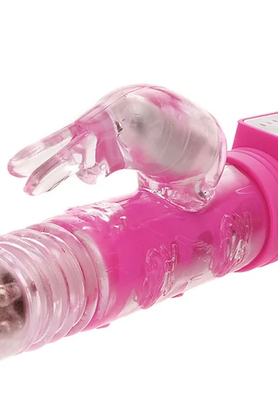 Adam and Eve Thrusting & Rotating Beaded 9.75" Rabbit Vibrator — image 9 of 23