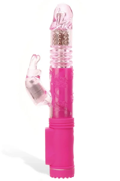 Adam and Eve Thrusting & Rotating Beaded 9.75" Rabbit Vibrator — image 14 of 23