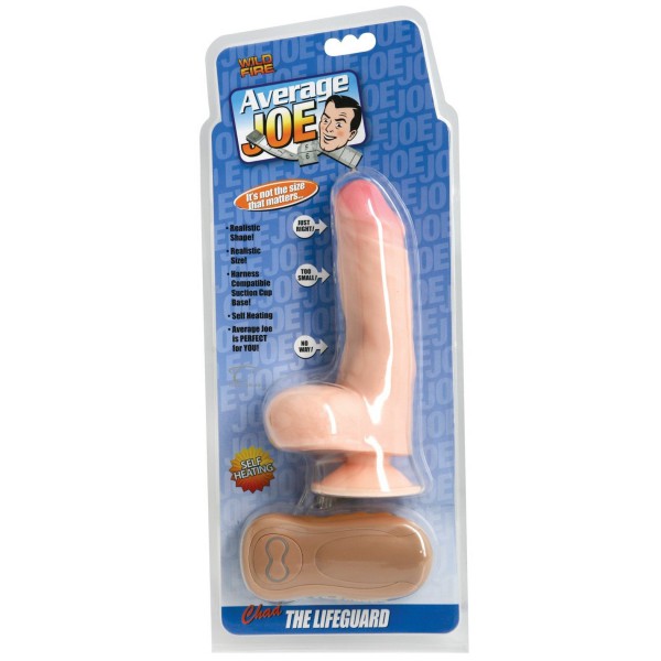 Average Joe Vibrating & Heating Dildo - 5 Variations