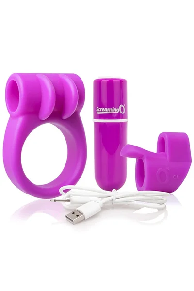 Screaming O Charged CombO Couple's Sex Toy Kit (3 Pce) — image 5 of 8