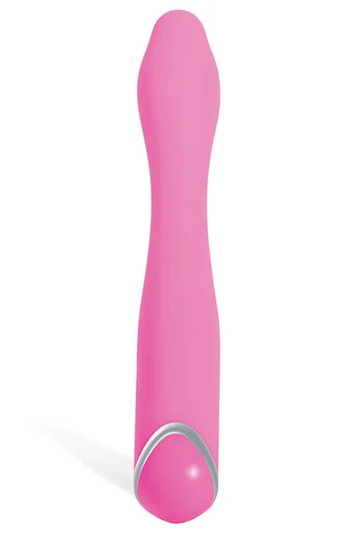 Adam and Eve Silicone 8" Rabbit Vibrator with Angled G-Spot Tip — image 20 of 20