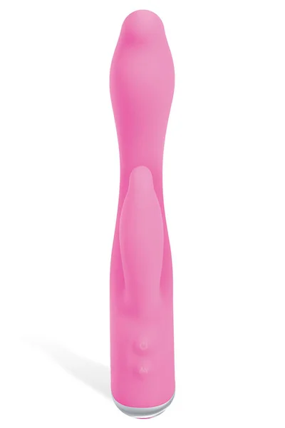 Adam and Eve Silicone 8" Rabbit Vibrator with Angled G-Spot Tip — image 19 of 20