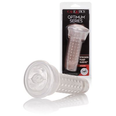 California Exotic Stretchy Rubber Penis Pump Sleeve Mouth