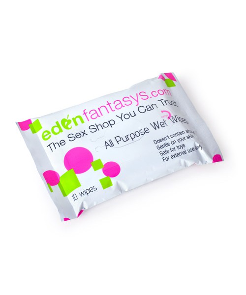 Eden toy and body wipes