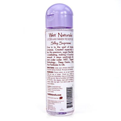 Naturals gel lubricant