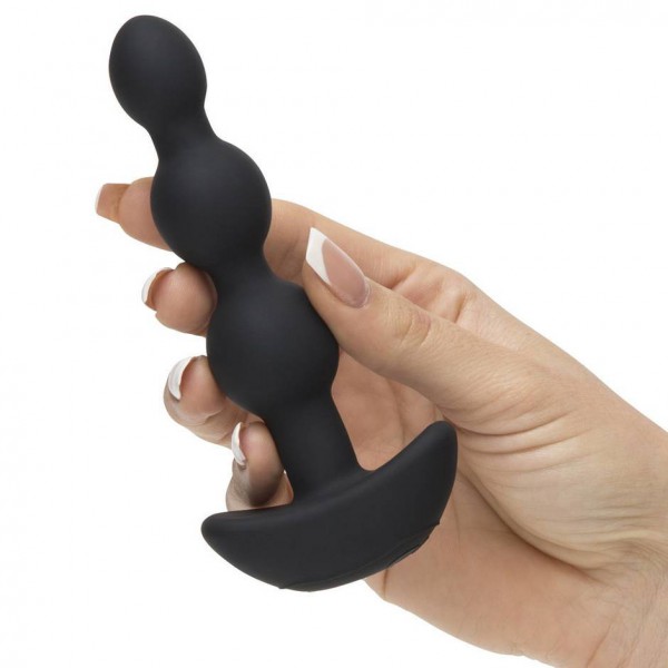 b-Vibe Triplet Rechargeable Remote Control Vibrating Anal Beads