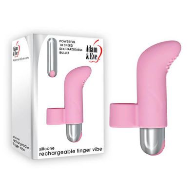 Adam Eve Silicone Rechargeable Finger Vibe