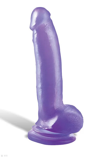 Pipedream 9" Purple Suction Cup Dong — image 2 of 2