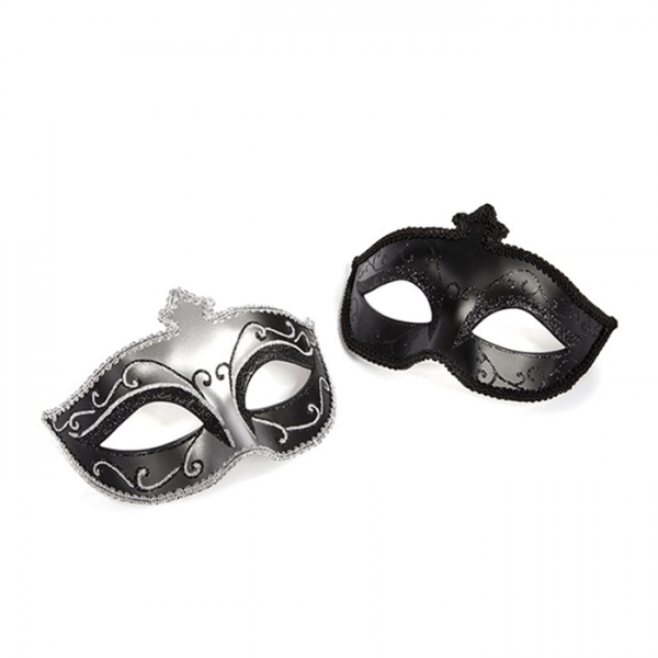 Fifty Shades of Grey Masks On Masquerade Mask (Twin Pack)
