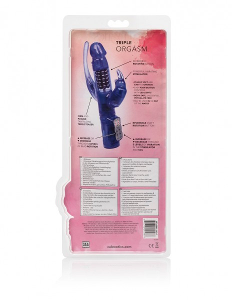 CalExotics Delight Triple Orgasm Vibrator