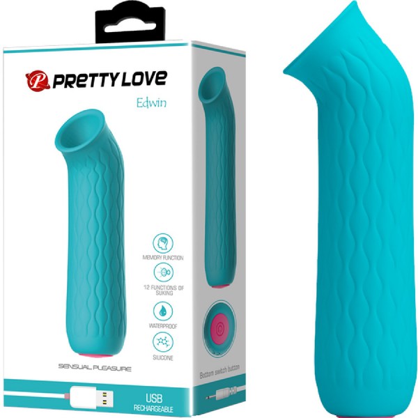 Pretty Love Rechargeable Suction Vibe Ford