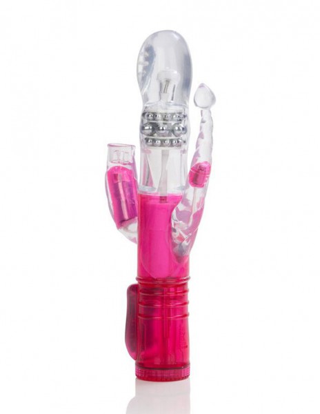 CalExotics Wild Orgasm French Kiss Triple Stimulating Vibrator