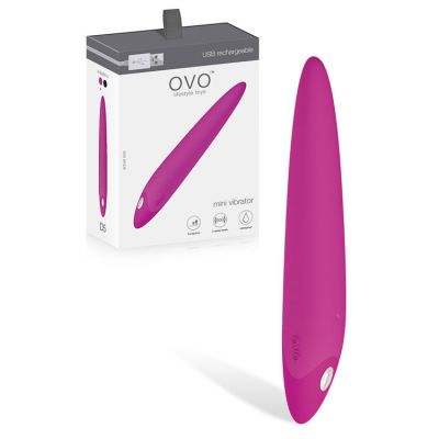 OVO D5 Rechargeable 6 Mini Silicone Vibrator