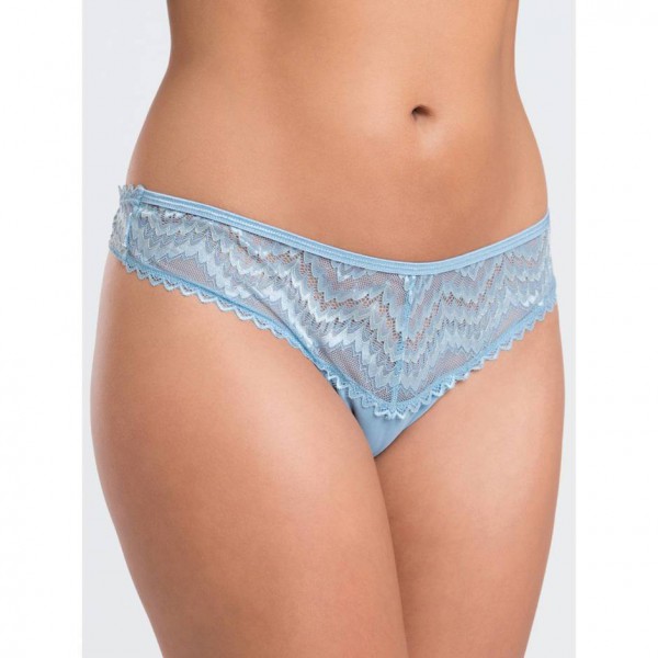 Lovehoney Serenity Blue Lace Babydoll Set