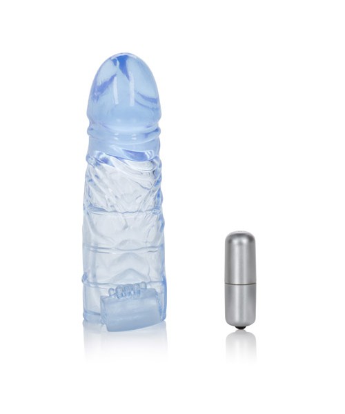 Extend it up! vibrating extension sleeve