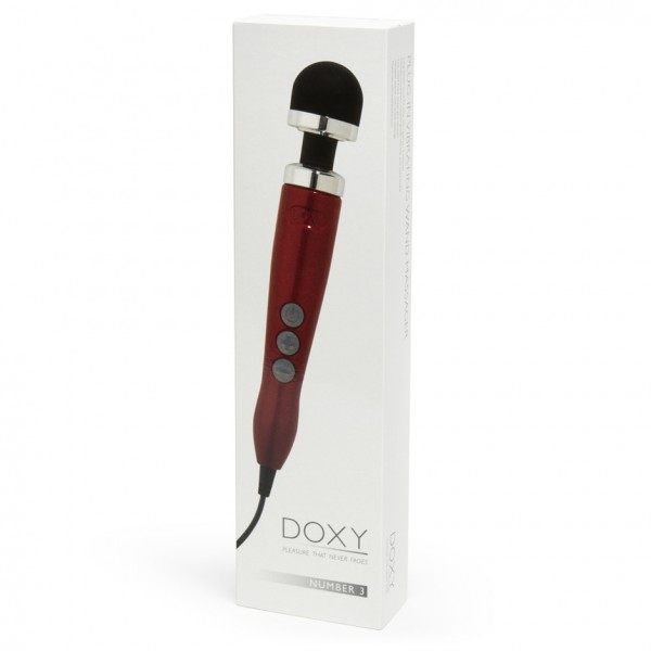 Doxy Number 3 Candy Extra Powerful Travel Massage Wand Vibrator