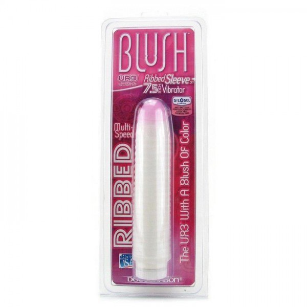 Blush UR3 Ribbed Sleeve & Vibrator — image 5 of 6