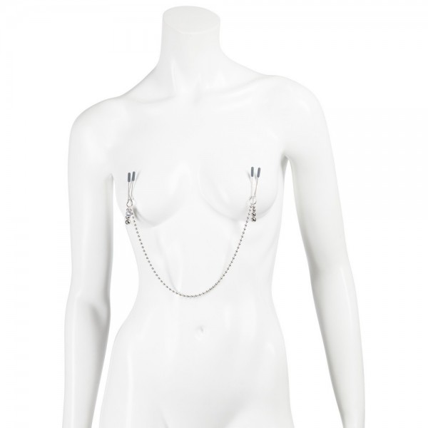 Fifty Shades Darker At My Mercy Beaded Chain Nipple Clamps