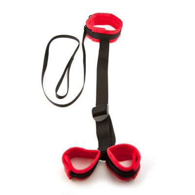 Soft touch neck to wrists restraint set