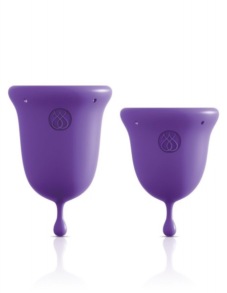 Jimmy Jane Reusable Silicone Menstrual Cups (2 Pack)