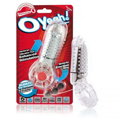 Oyeah Vibrating Cock Ring Clear