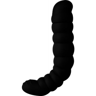 Silicone Flexi Anal Probe Black