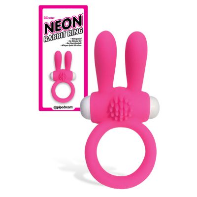 Pipedream Stretchy Silicone Vibrating Rabbit Cock Ring