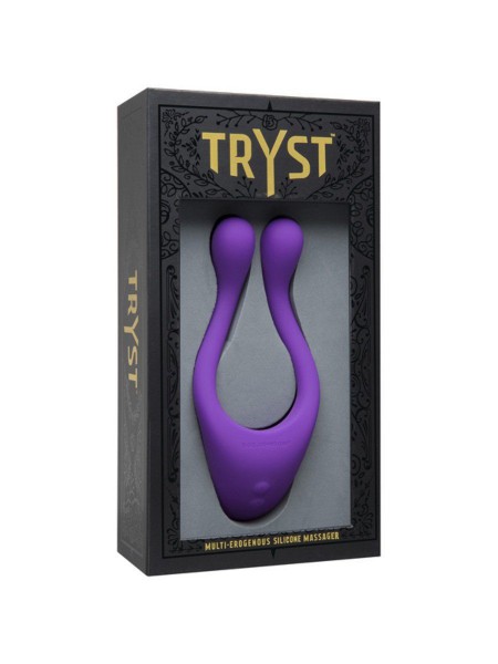 Doc Johnson Tryst Vibrating Silicone Massager & Couples Ring