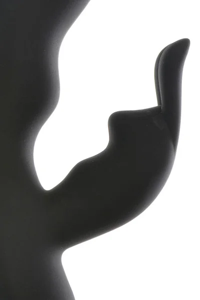 Adam and Eve Gold-Plated Silicone 8" Midnight Rabbit Vibrator — image 11 of 25