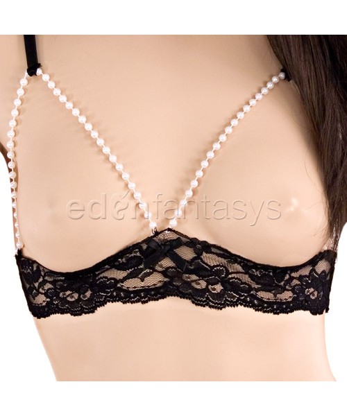 Pearl bra and g-string
