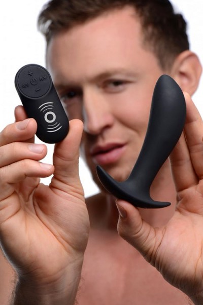 Under Control 4.75" Vibrating Silicone Prostate Massager with Remote