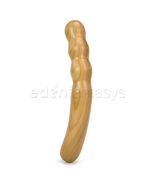 Handcrafted wooden dildo #329