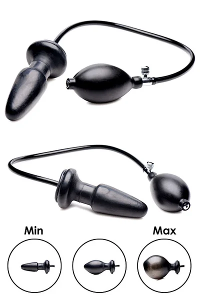 Master Series 5" Inflatable Butt Plug — image 9 of 18