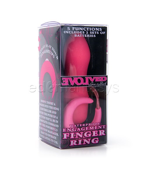 Engagement finger ring — image 6 of 6