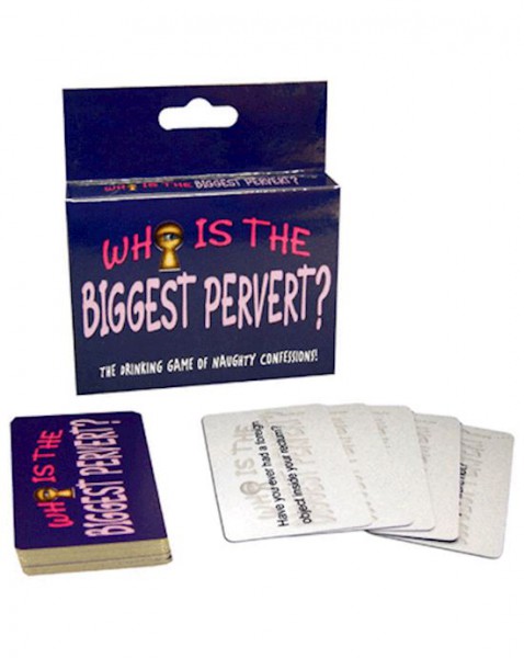 Who is the Biggest Pervert?  Card Game