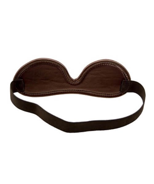 BOUND Nubuck Leather Blindfold