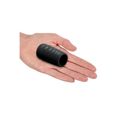 Sir Richards Tapered Ribbed Stretchy Silicone 3 Penis Sleeve