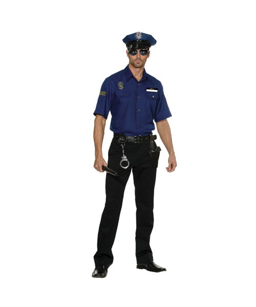 You're busted! policeman
