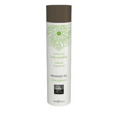 Shiatsu Massage Oil Stimulation Lotus And Coconut Oil 100ml