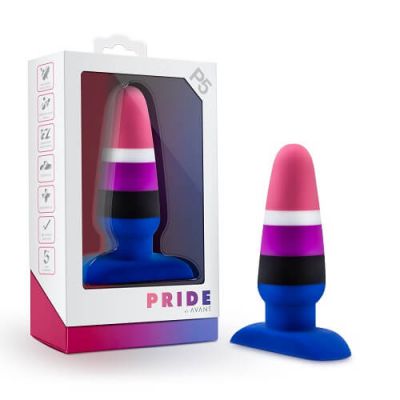 Avant Pride Fluid Silicone Butt Plug